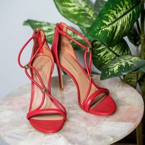 BCBGMaxAzria Caila Goat Leather Stiletto Size 7